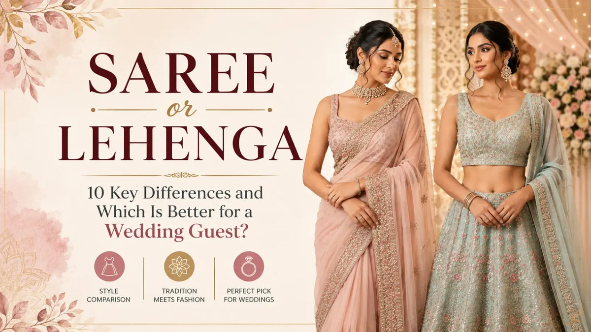 Saree or Lehenga