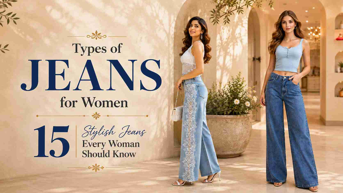 Types of Jeans for Women: 15 Stylish Jeans Every Woman Should Know