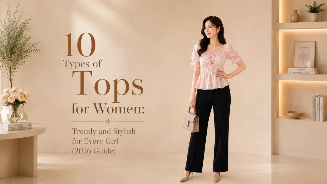 10 Types of Tops for Women: Trendy and Stylish for Every Girl (2026 Guide)