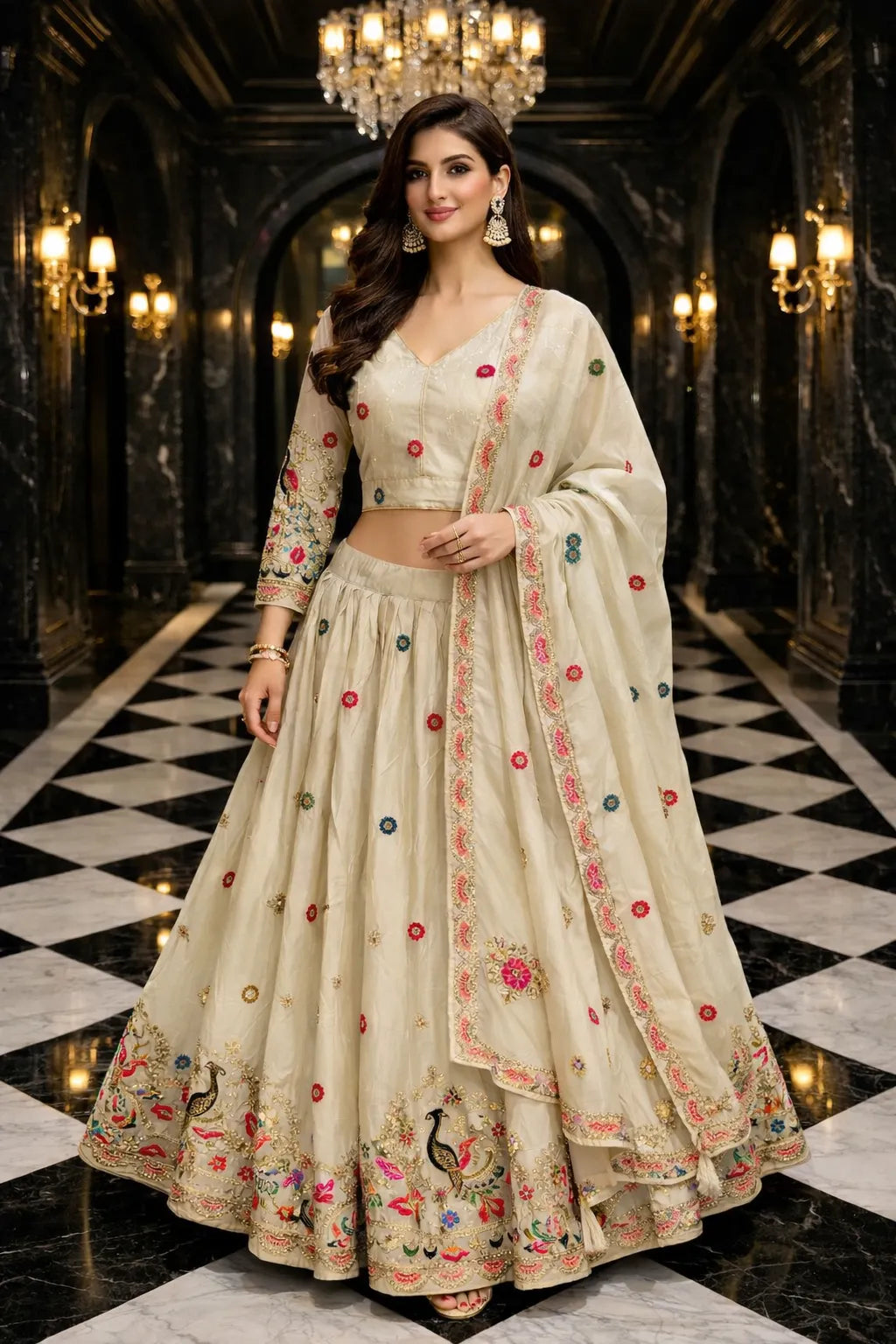 Heirloom Bloom Lehenga
