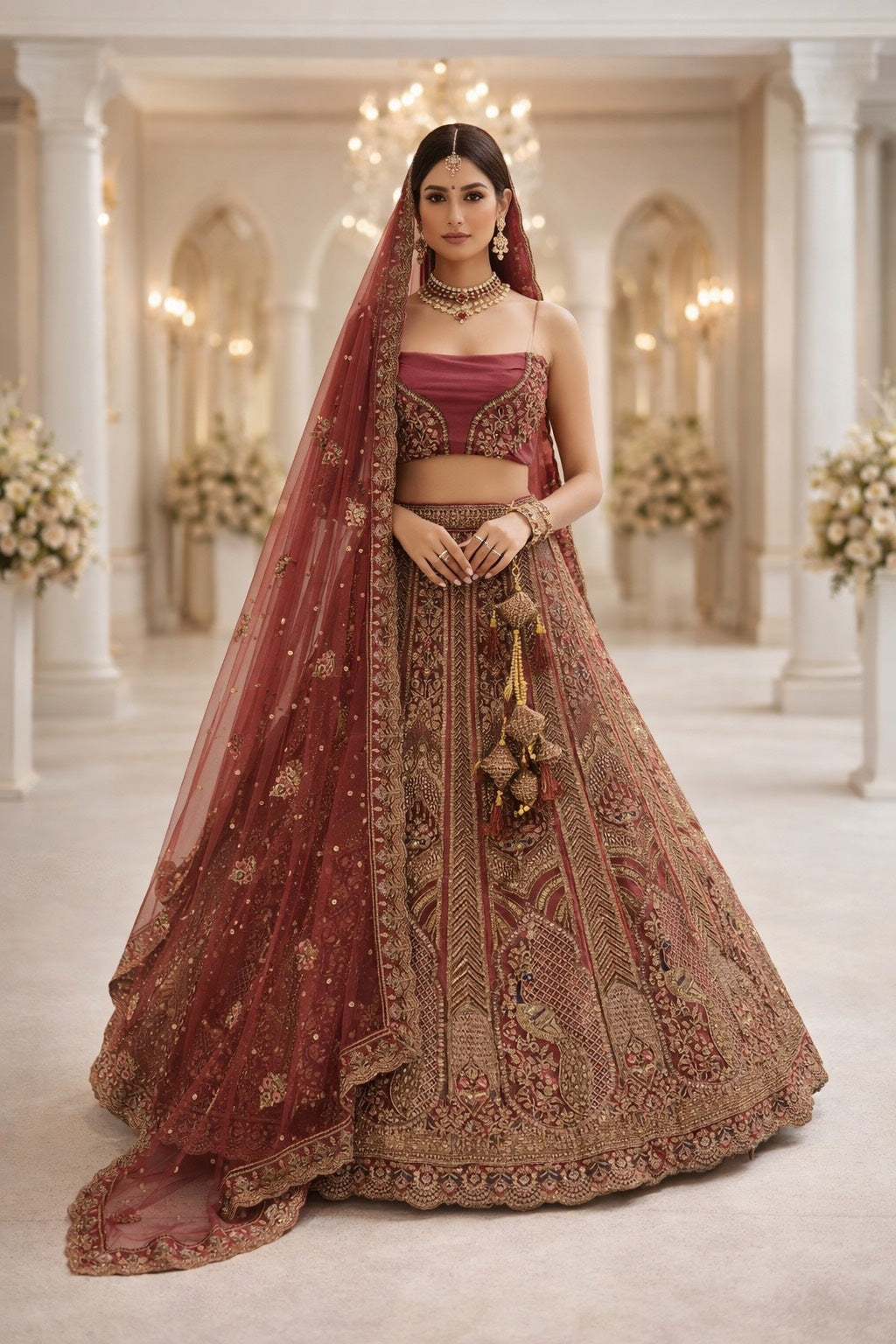 Rajmayura Heritage Lehenga