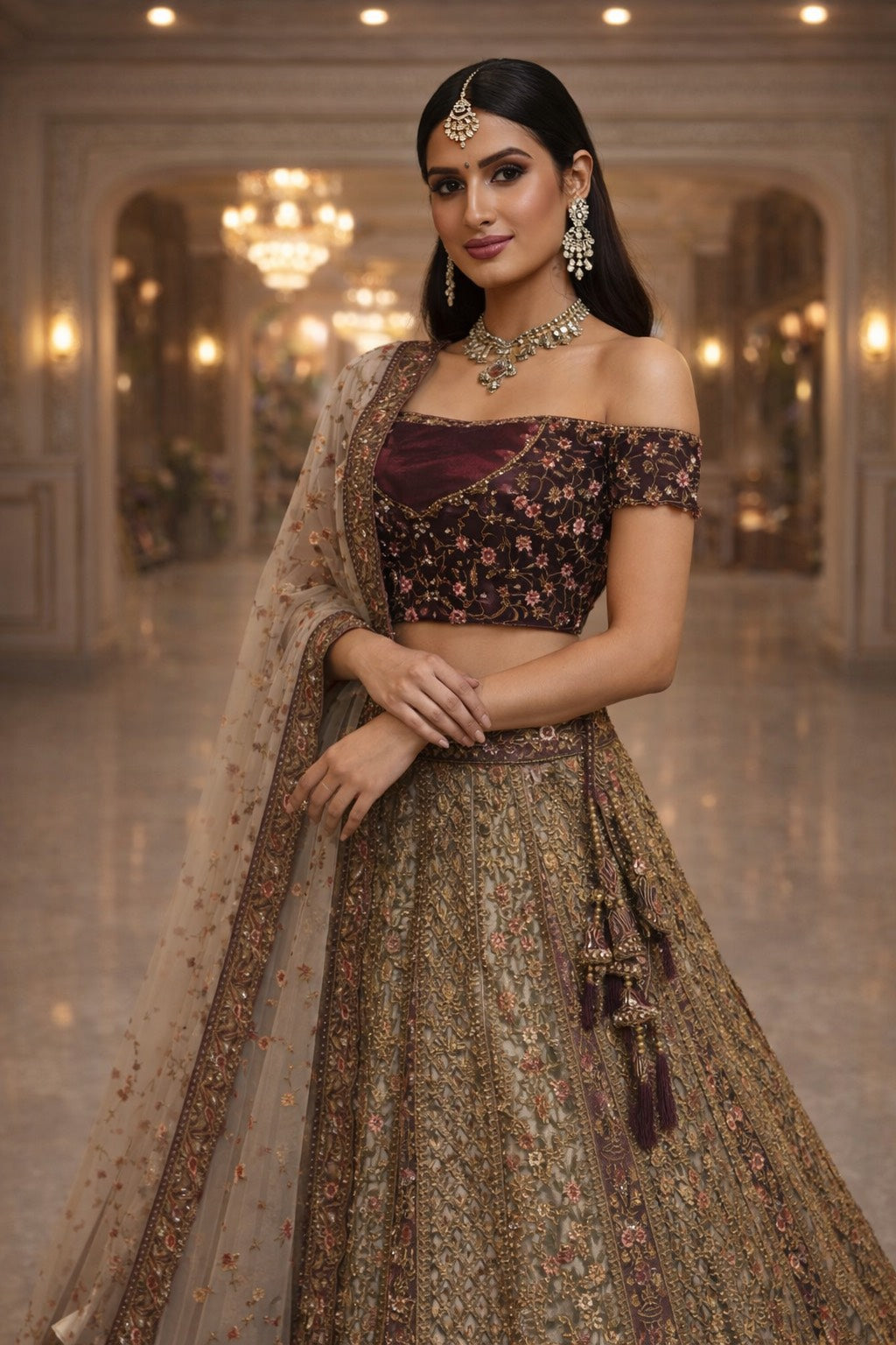 Heirloom Grandeur Lehenga