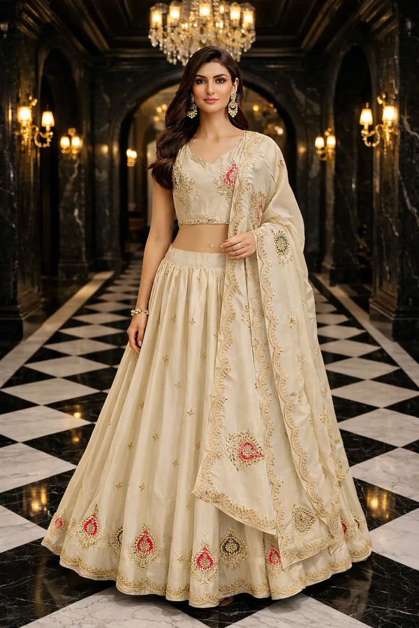 Ivory Whisper Lehenga
