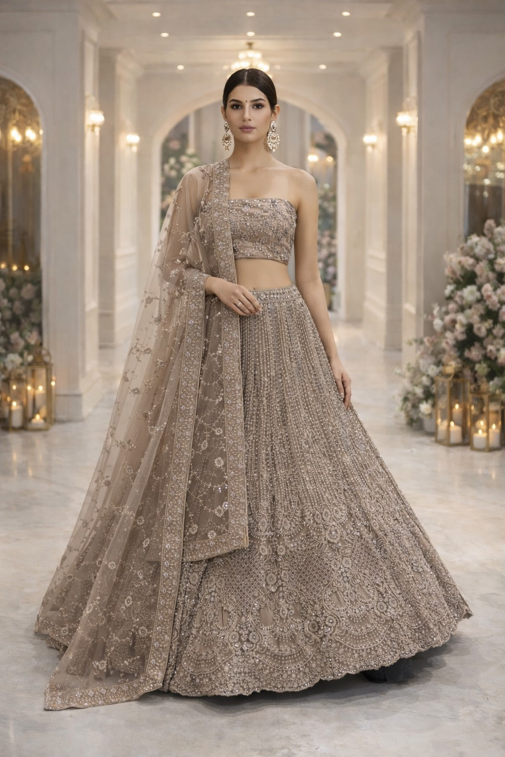 Grace Embroidered lehenga