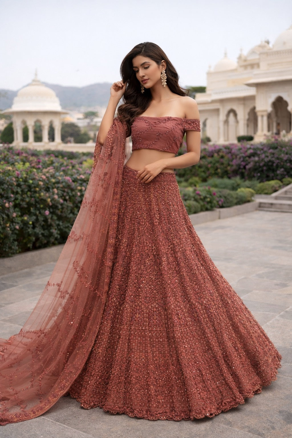 Glided Grace Lehenga