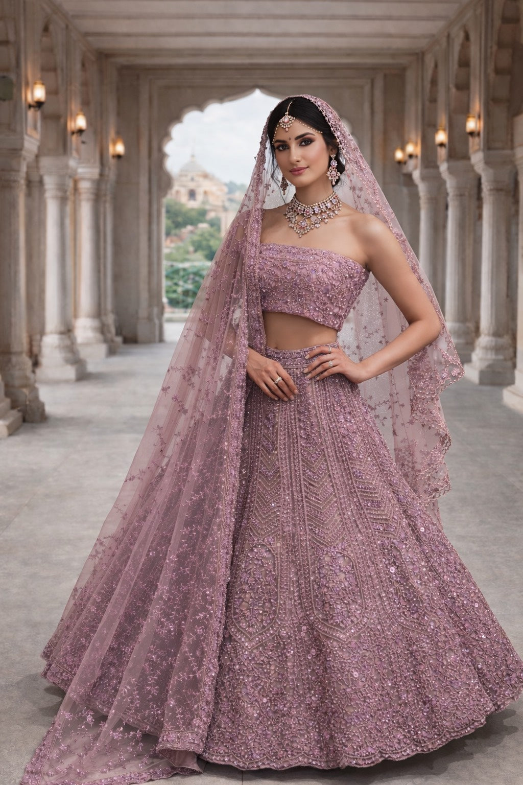 Modern Heirloom Lehenga