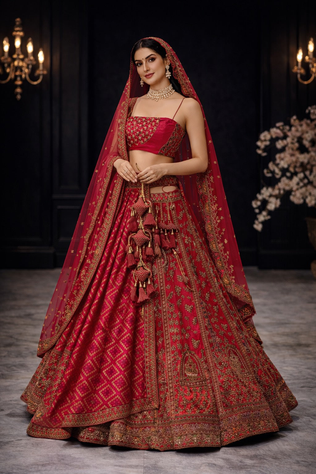 Crimson Royale Bridal Lehenga