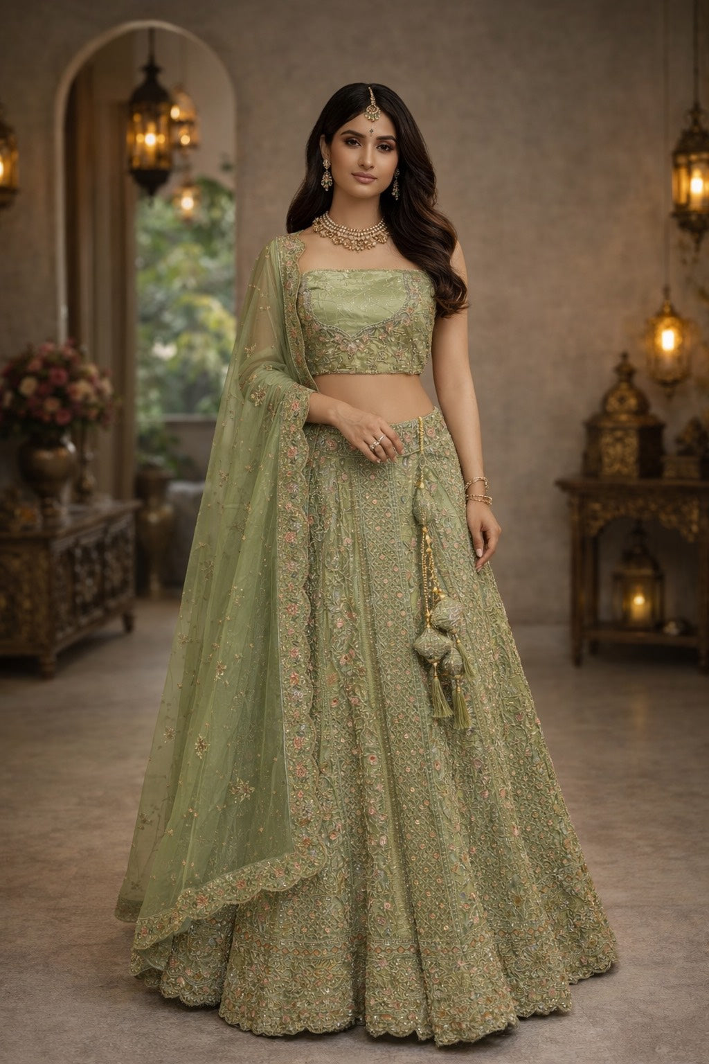 Light sage green
