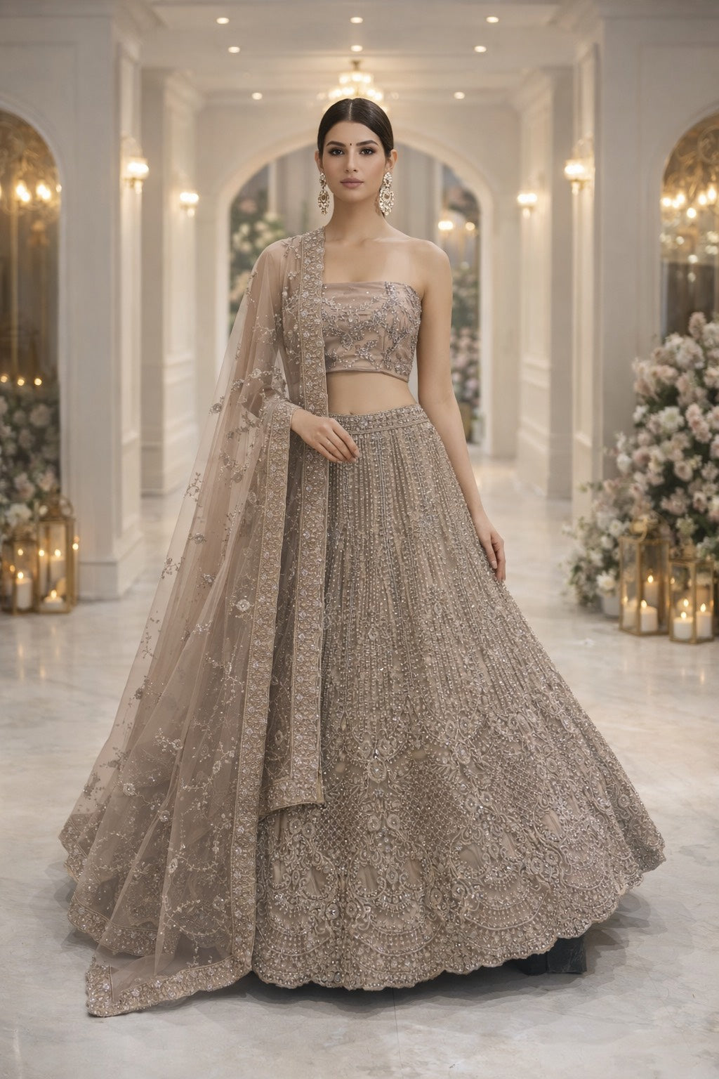 Grace Embroidered lehenga