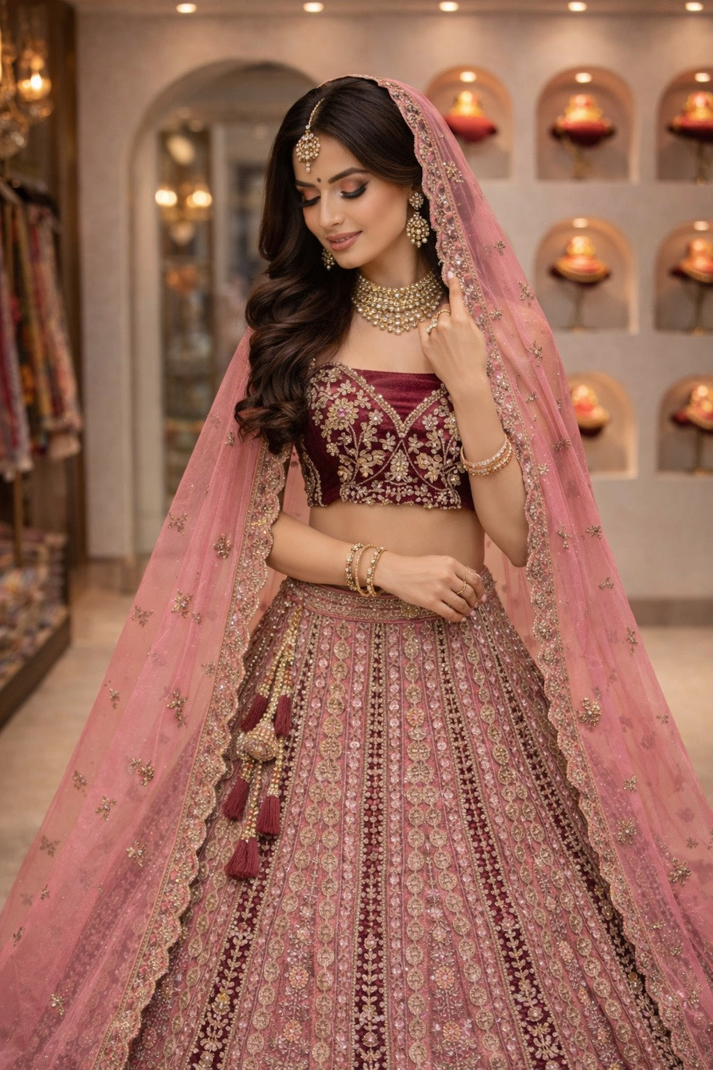 Dual Grace Lehenga