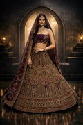 Midnight Heritage Lehenga