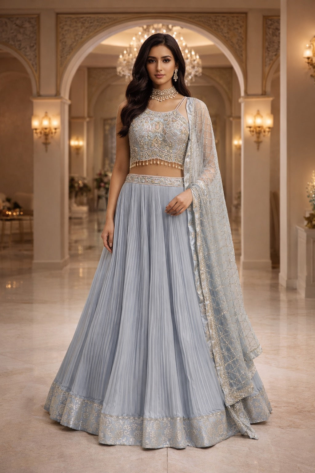 Moonlight Grace Lehenga