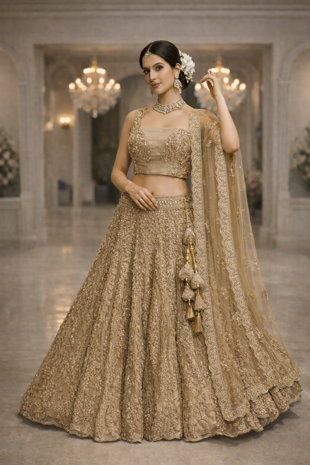 Crowned Majesty Lehenga