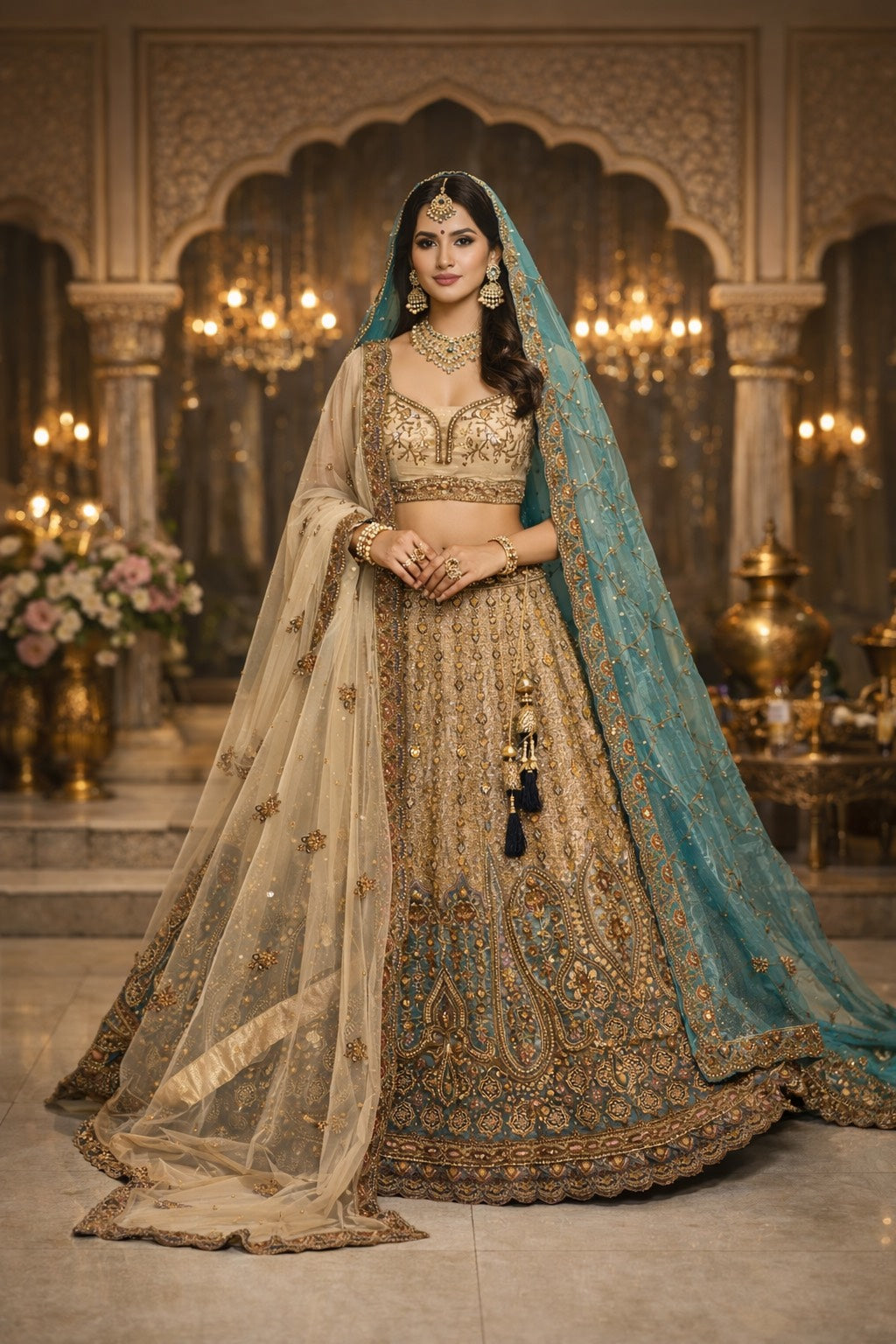 Twin Regal Lehenga