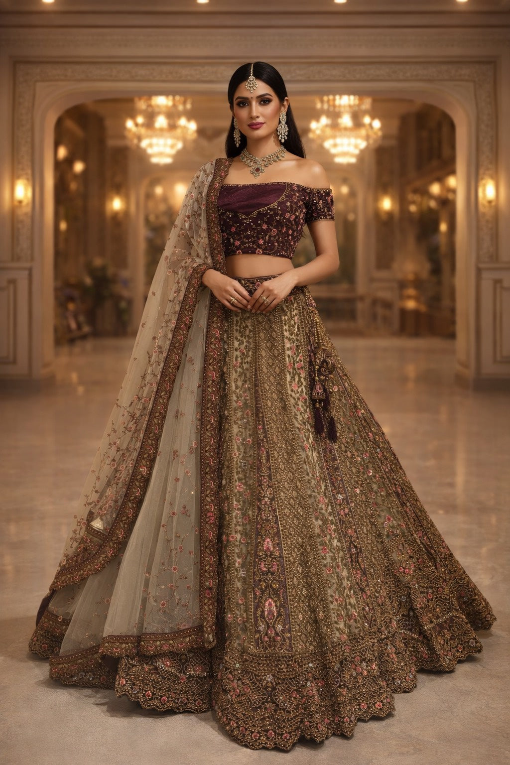 Heirloom Grandeur Lehenga