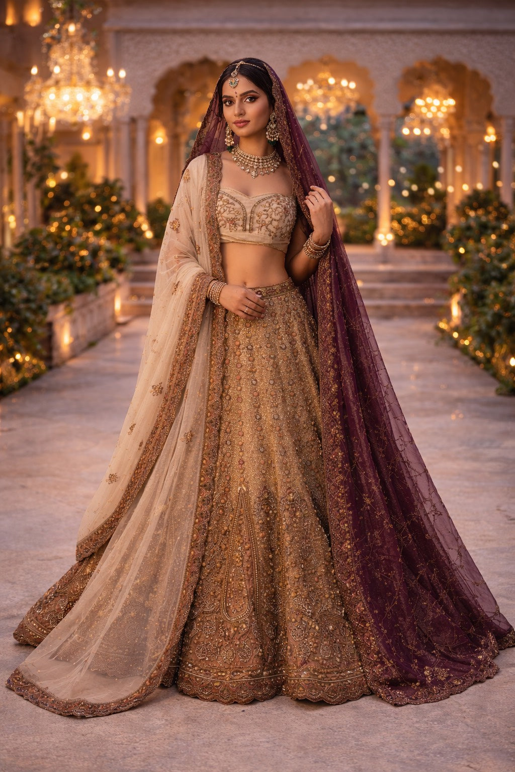 Twin Regal Lehenga