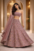 Floral Grace Embroidered Lehenga
