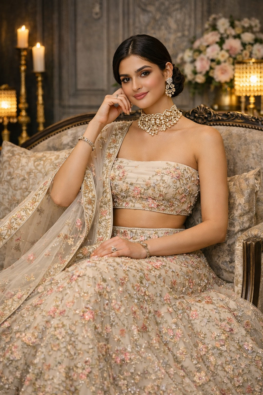 Aafreen Grace Lehenga