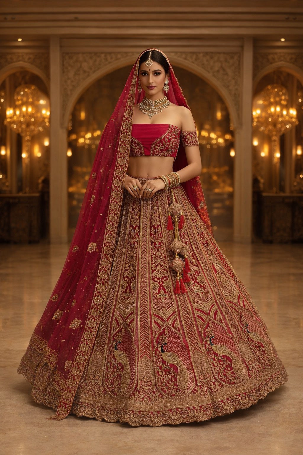 Rajmayura Heritage Lehenga