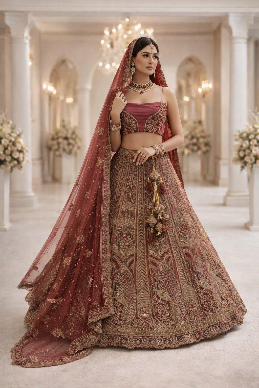 Rajmayura Heritage Lehenga