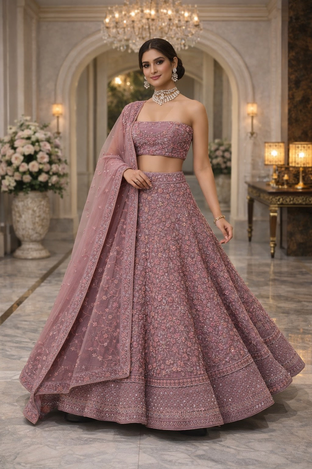 Aafreen Grace Lehenga