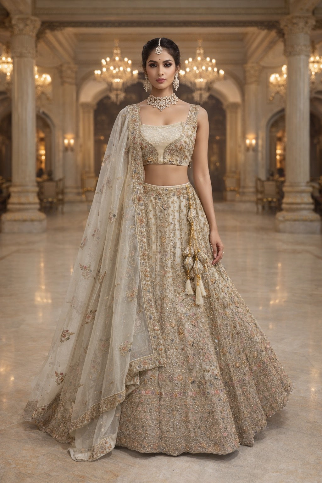 Ethereal Royal Lehenga