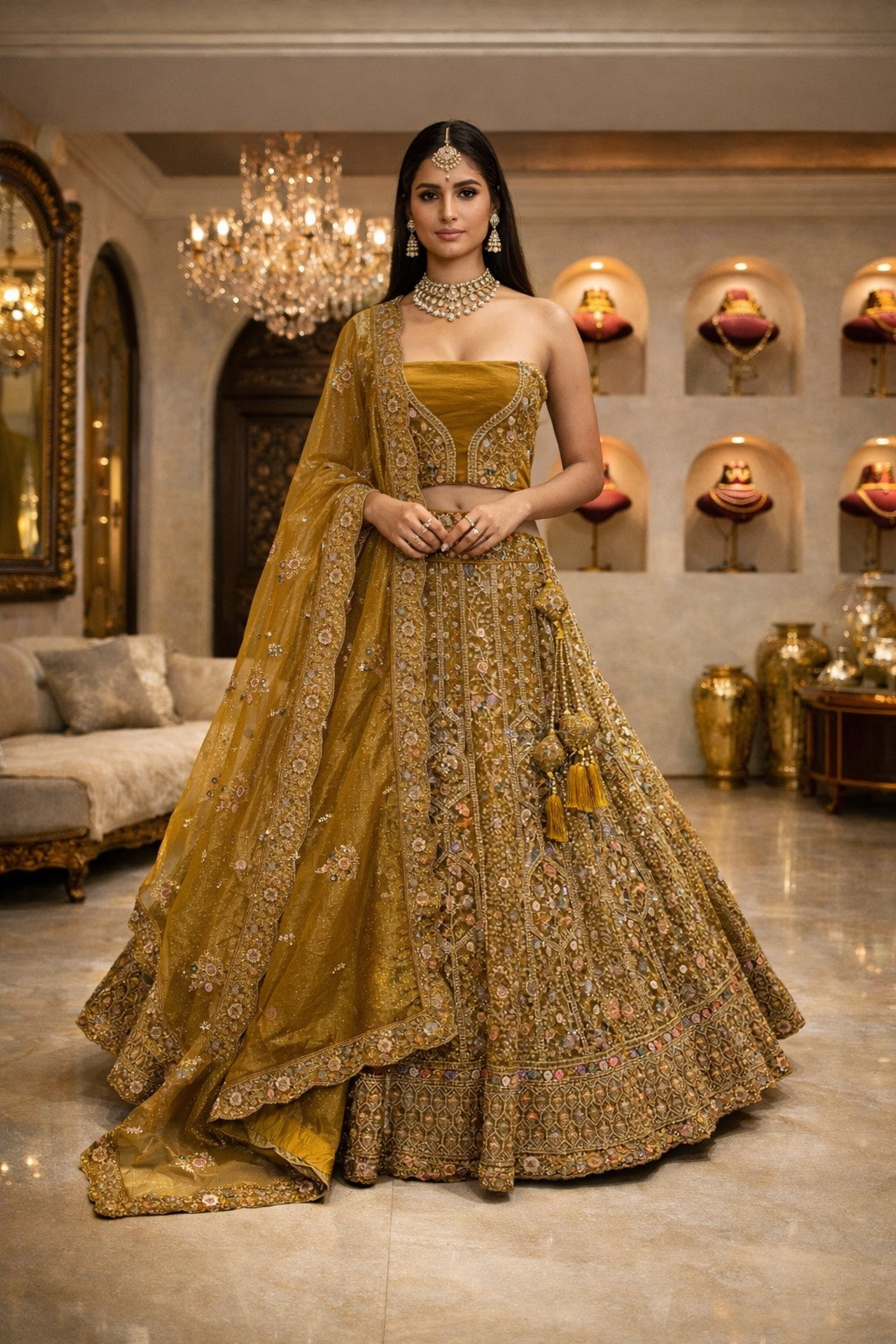 Ethereal Royal Lehenga