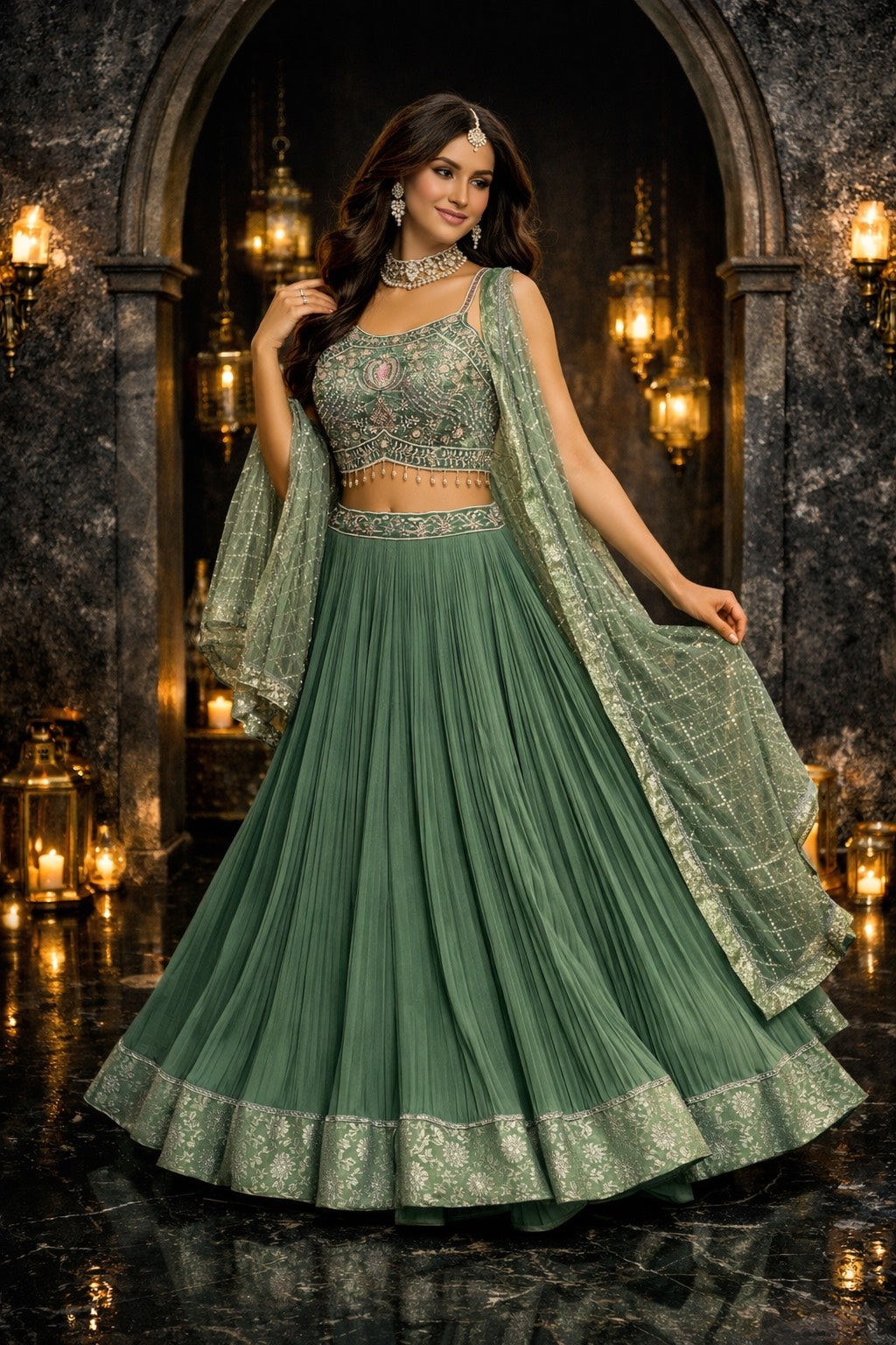 Moonlight Grace Lehenga