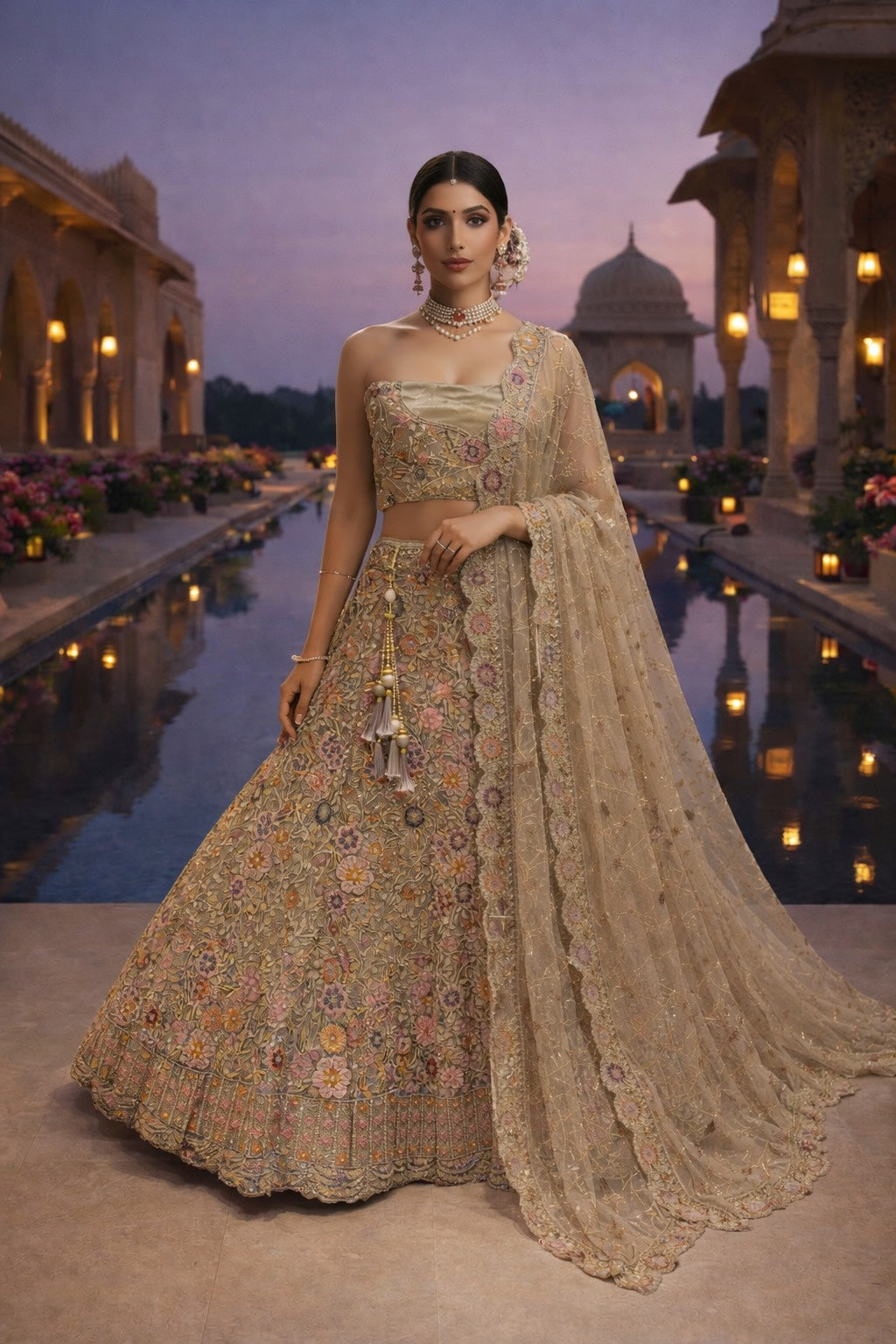 Regal Garden Heirloom Lehenga