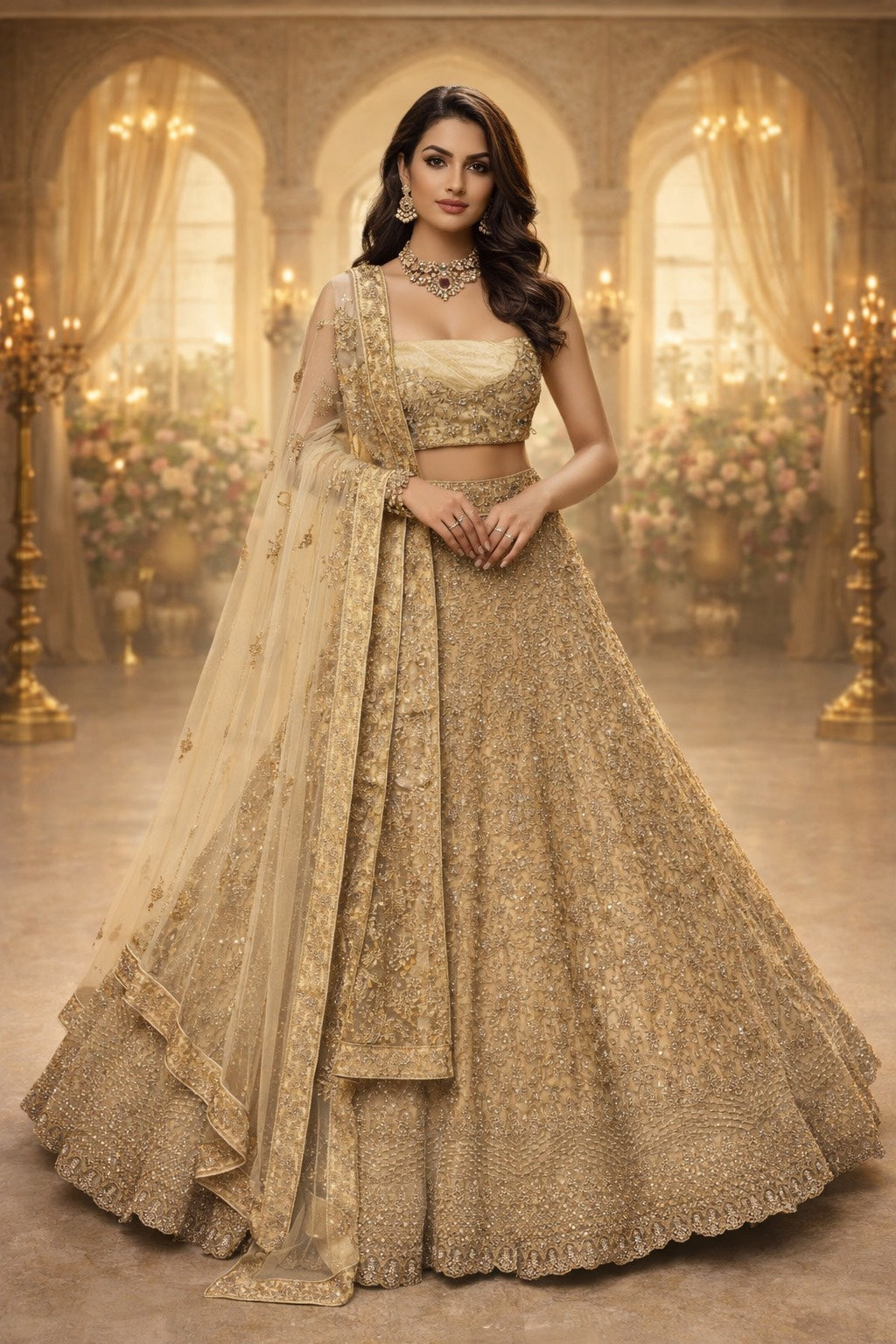 Elegant Heirloom Glow Lehenga