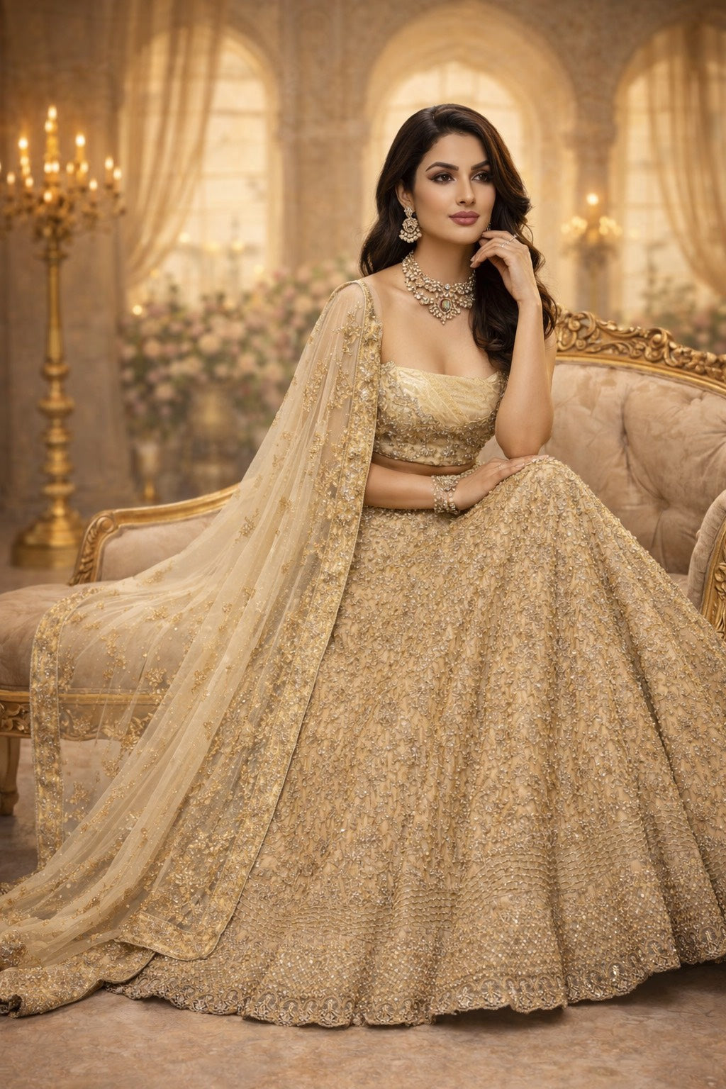 Elegant Heirloom Glow Lehenga
