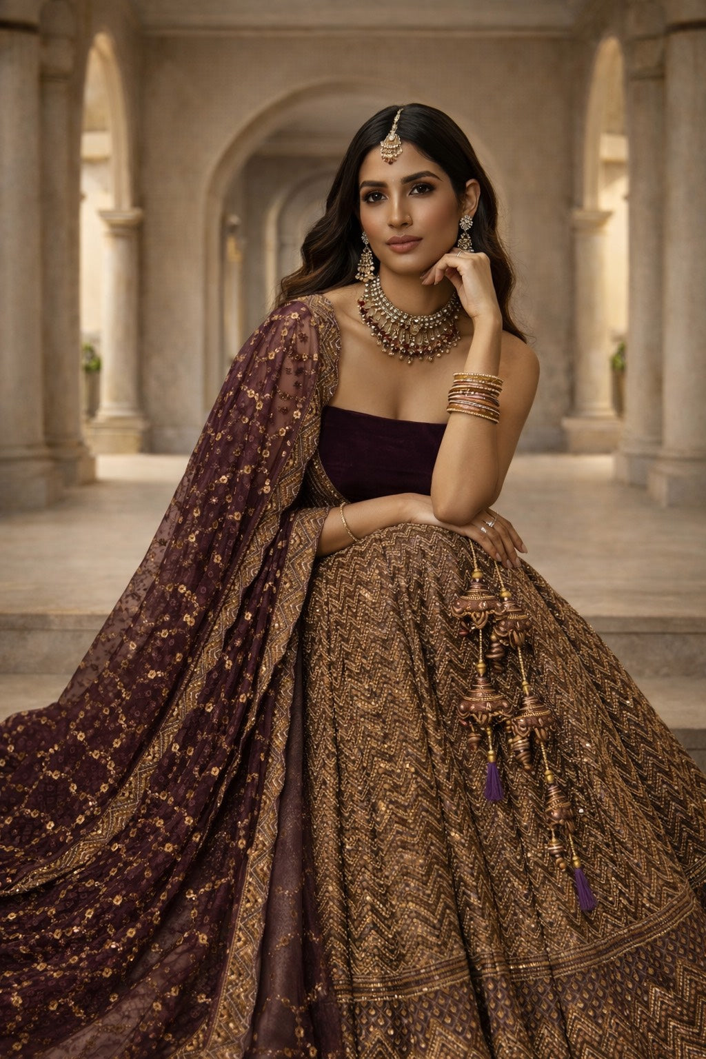 Silken Glow Lehenga