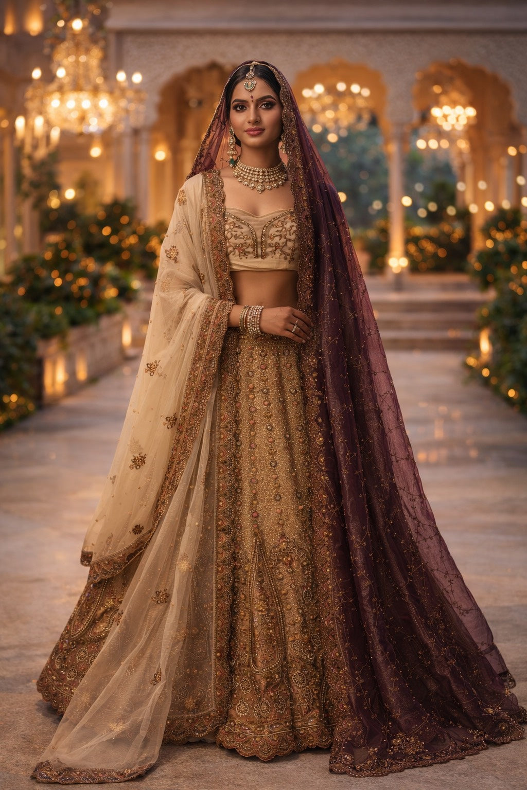 Twin Regal Lehenga