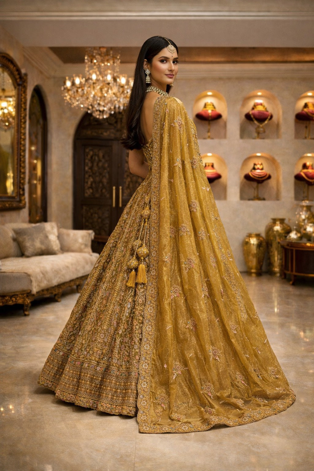 Ethereal Royal Lehenga