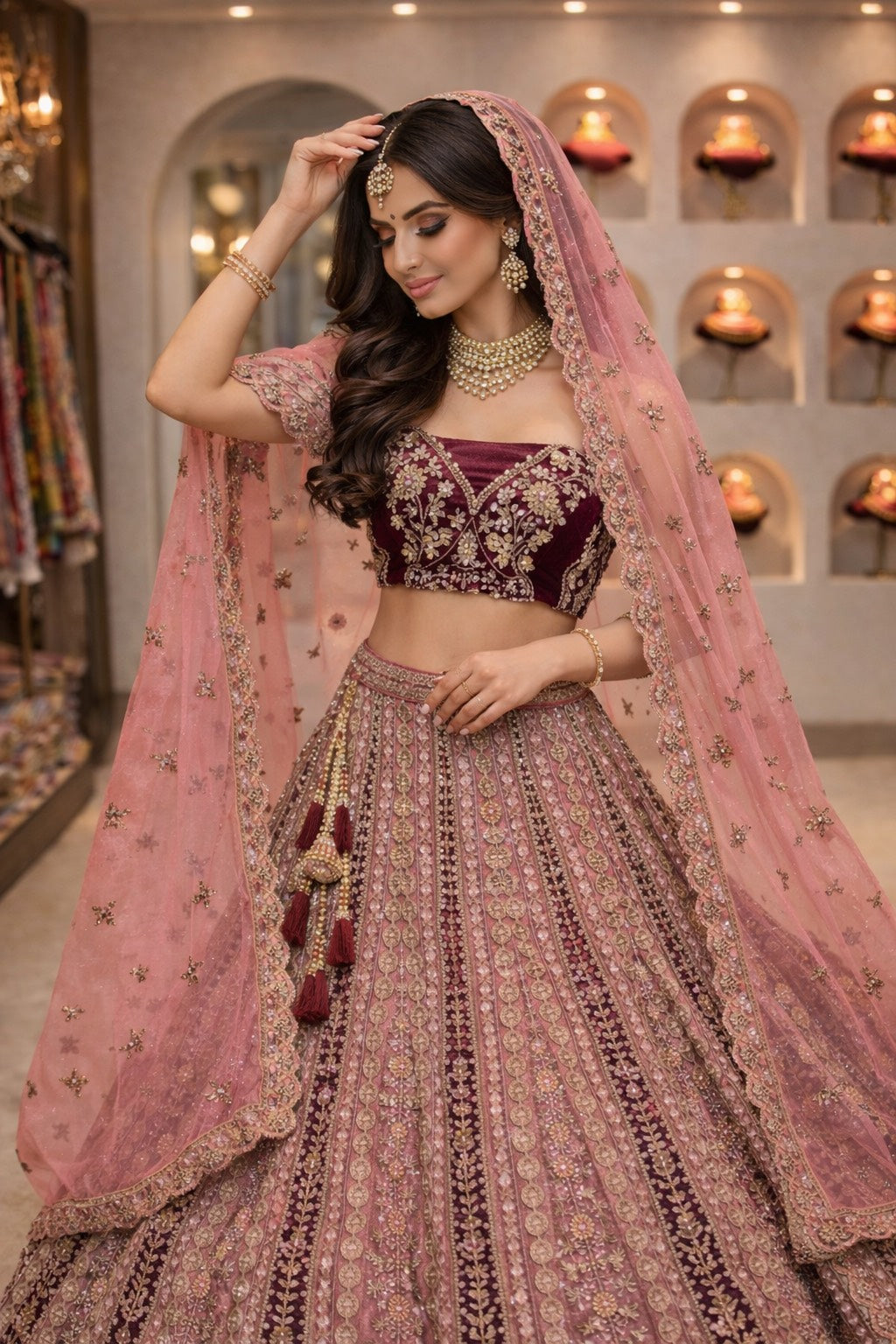 Dual Grace Lehenga