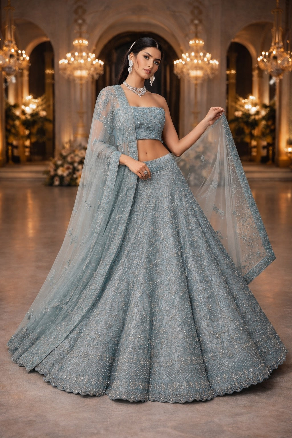 Elegant Heirloom Glow Lehenga
