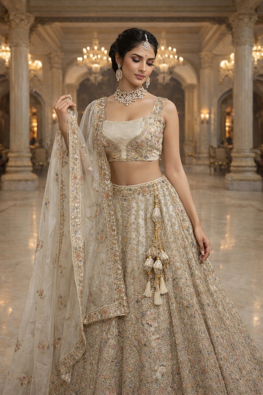 Ethereal Royal Lehenga