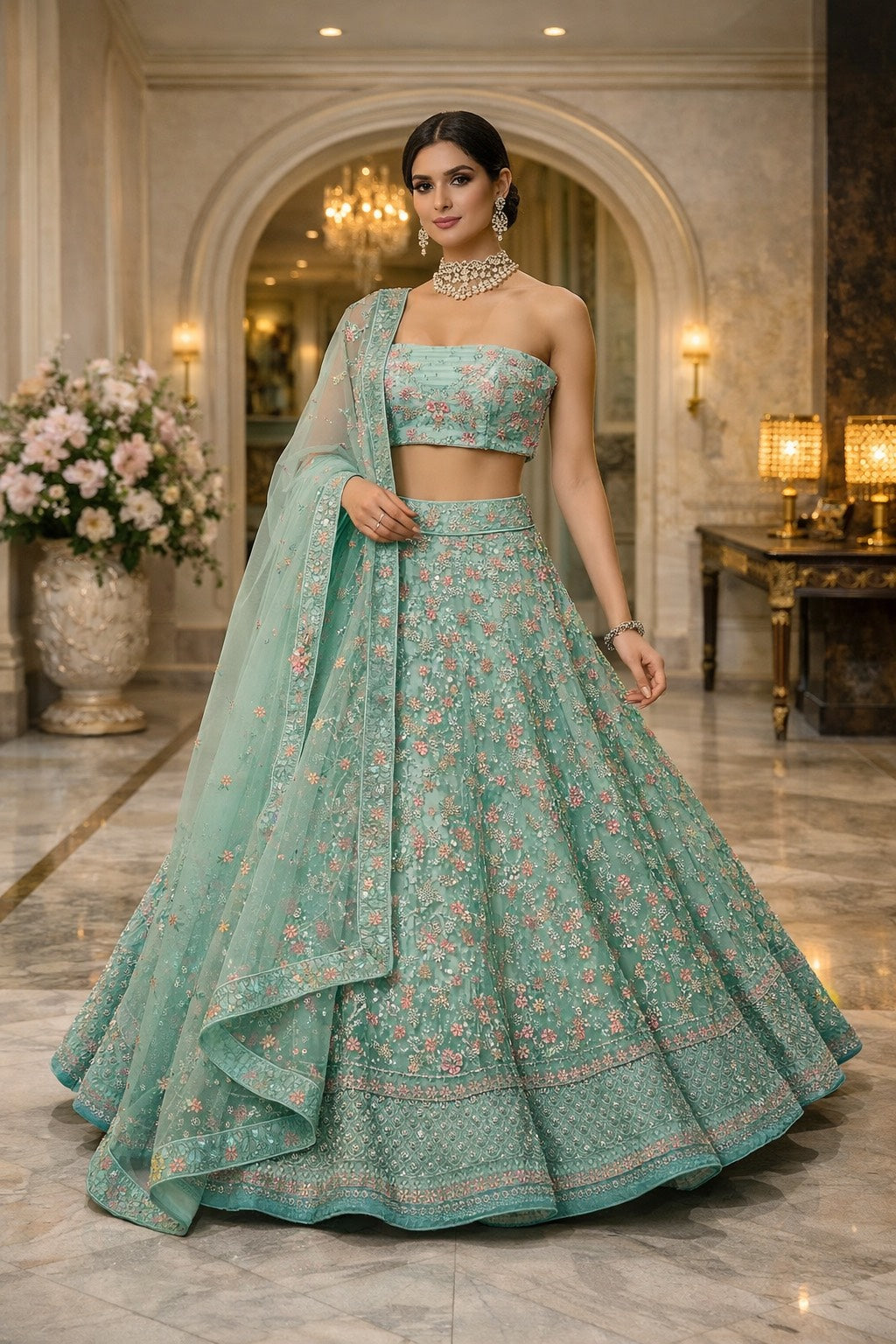 Aafreen Grace Lehenga