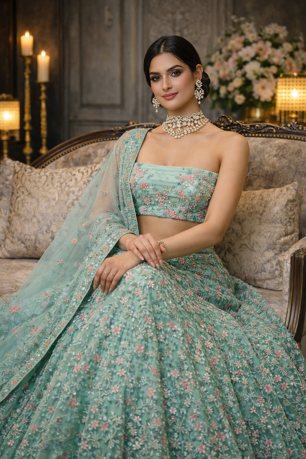 Aafreen Grace Lehenga