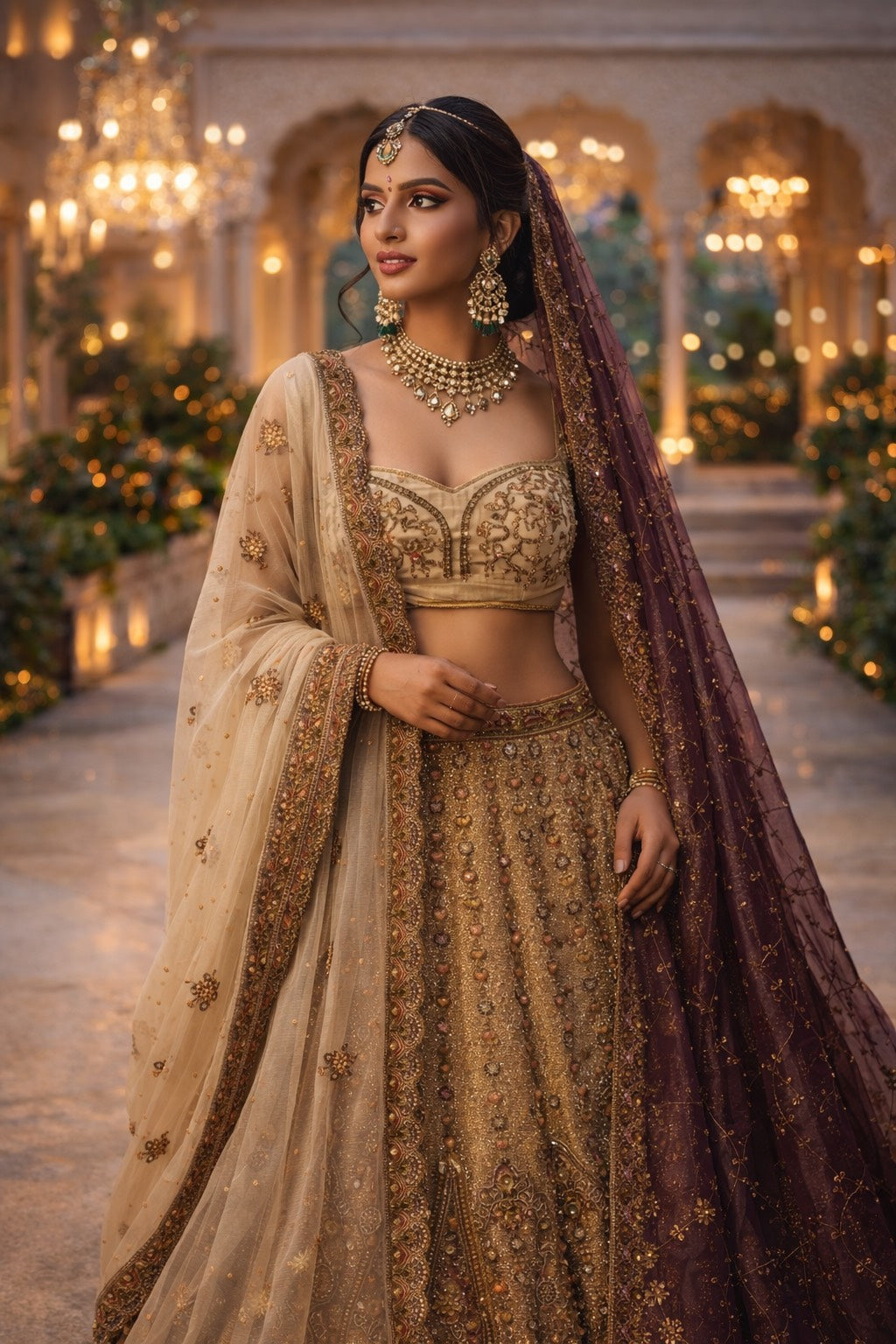 Twin Regal Lehenga