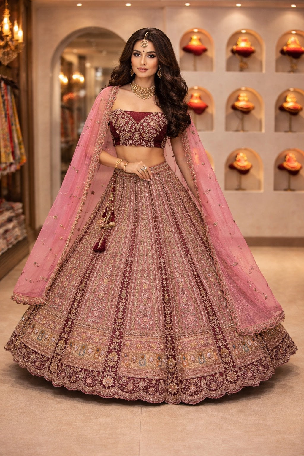 Dual Grace Lehenga