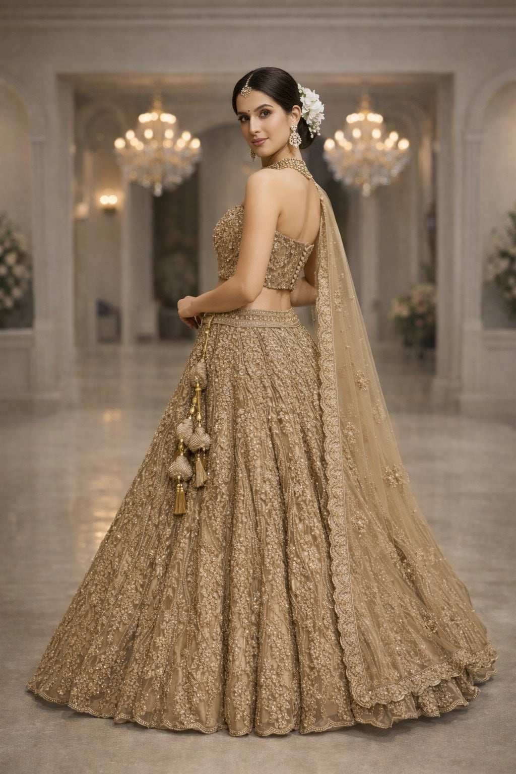 Crowned Majesty Lehenga
