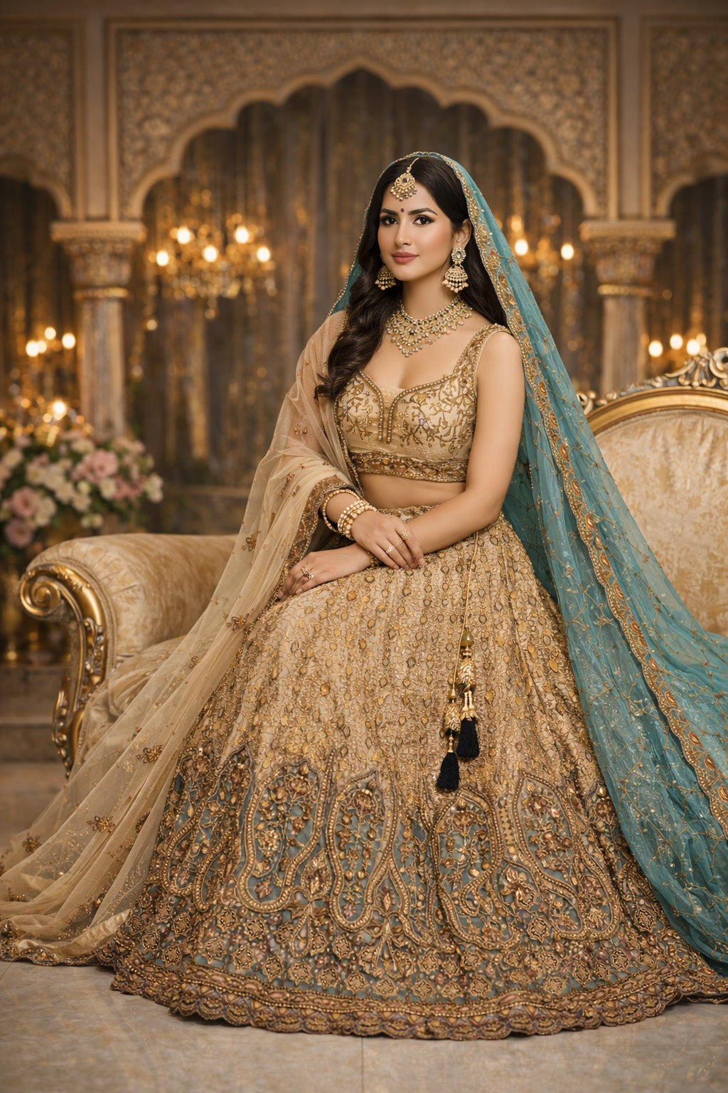 Twin Regal Lehenga
