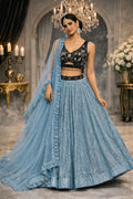 Blue Belle Lehenga