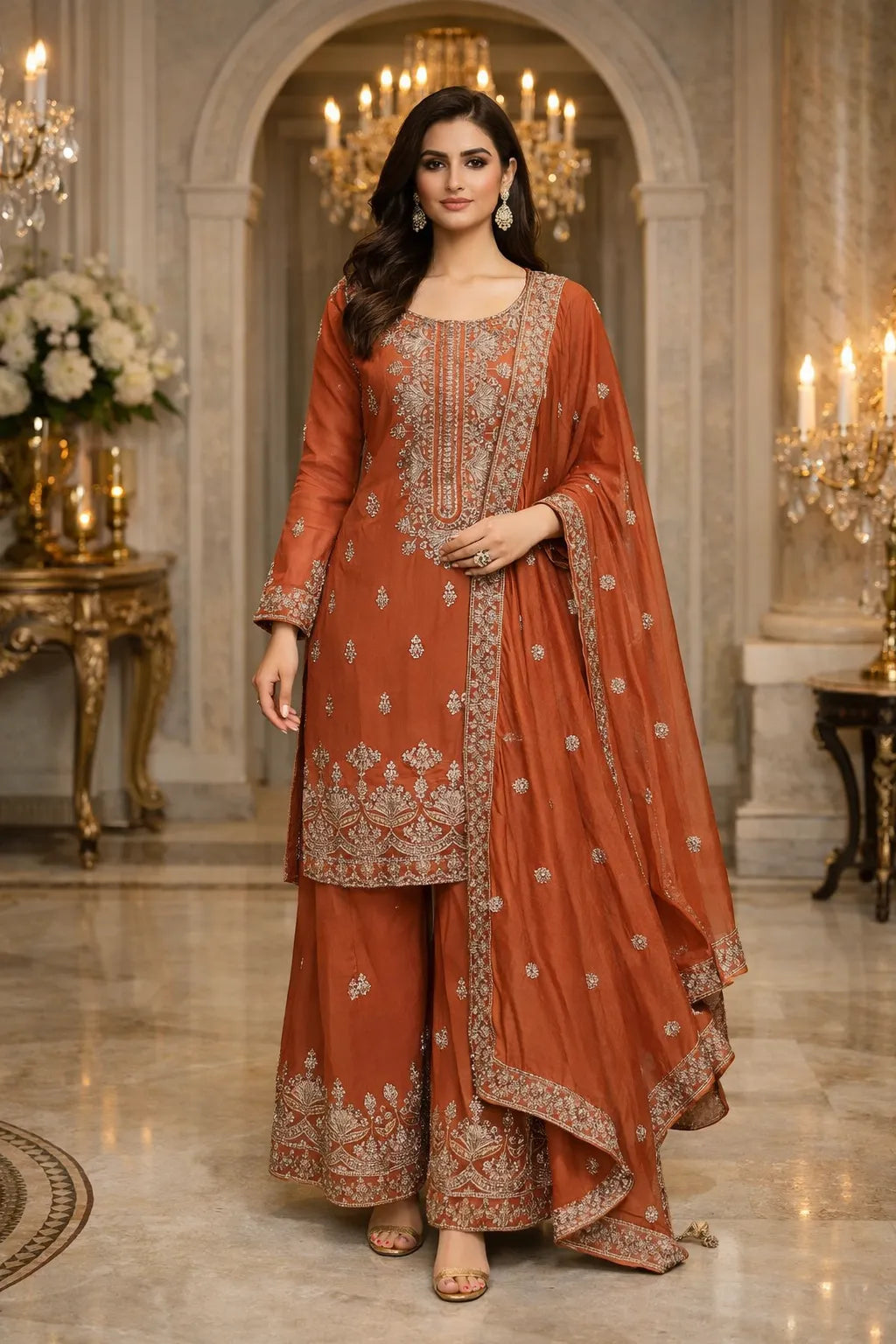 Aarohi Grace Sharara Set
