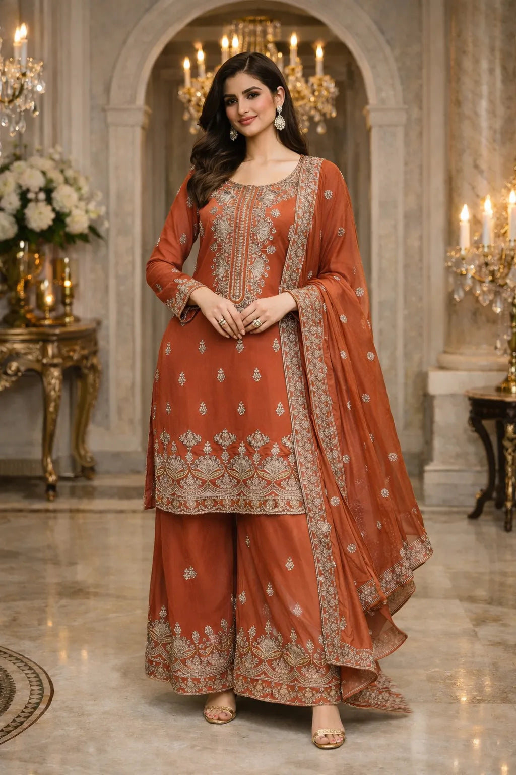 Aarohi Grace Sharara Set