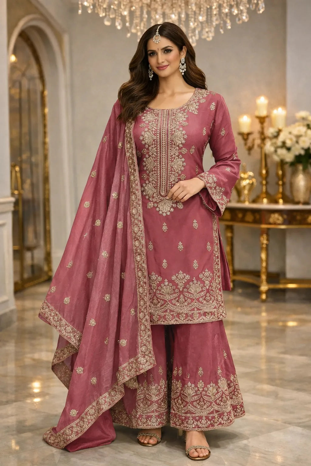 Aarohi Grace Sharara Set