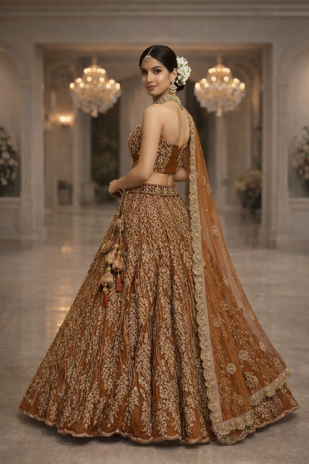 Crowned Majesty Lehenga