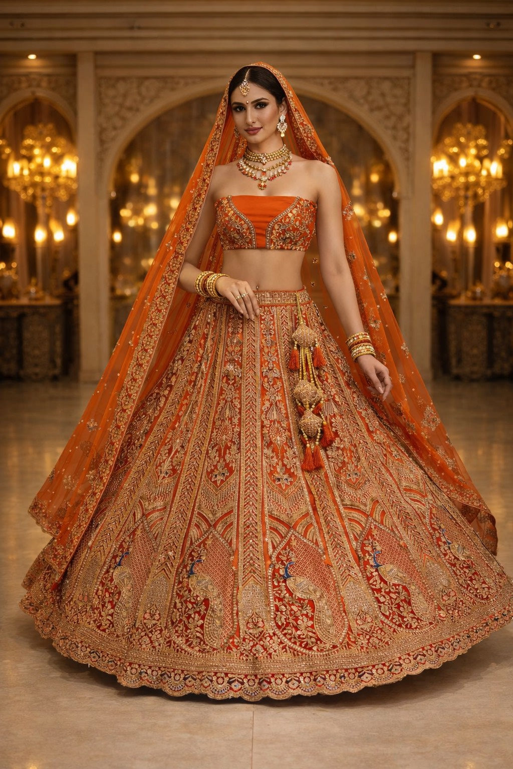 Rajmayura Heritage Lehenga