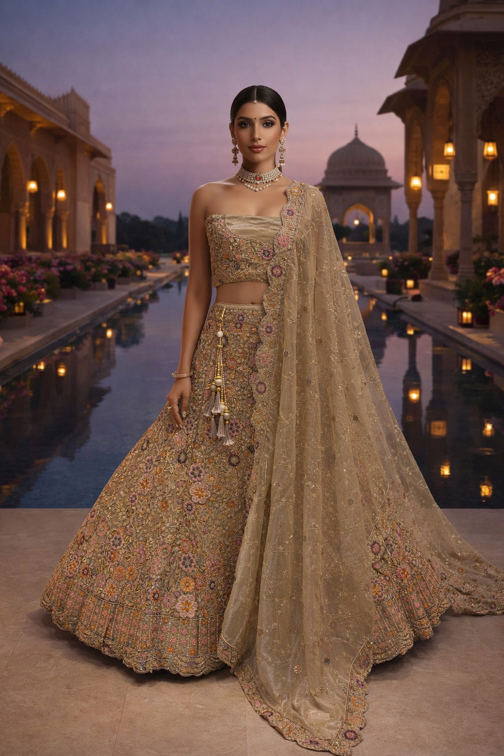 Regal Garden Heirloom Lehenga